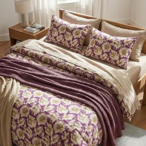 Desenli Nevresim Takımı