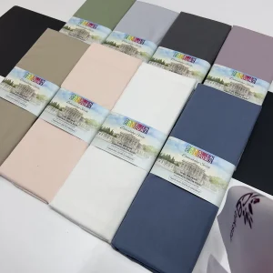 %100 Organik Pamuk 2’li Yastık Kılıfı Seti